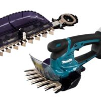Makita Akku-Gras/Strauchschere mit 18V und 3,0 Ah Batterielebensdauer, ideal für Gartenarbeit