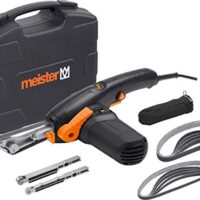 Meister Elektrofeile 400 W, MF400-1 - Schleiftiefe 125 mm - Drehzahl-Vorwahl & stufenlose Drehzahlregulierung - Staubabsaugung zum Schleifen, Feilen, Schärfen und Entrosten