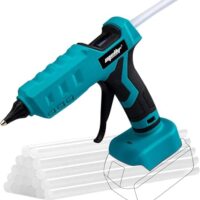 Mellif Akku Heißklebepistole für Makita Akku 18V, 11mm inkl. 20 Klebestifte