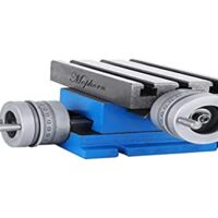 Multifunktionaler Fräsen-Arbeitstisch für Bohr- und Fräsmaschinen, Metallisch, 185 x 100 mm