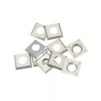 Wendemesser Hartmetallklinge 30° 14x14x2mm für Lackfräse METABO LF724S Kit, 10 Stück