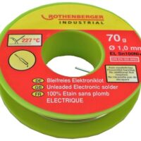 Bleifreies Elektroniklot, 70 Gramm, unkorrosiv und mit hoher Temperaturbeständigkeit, ideal für Elektronik-Reparaturen und Montagen