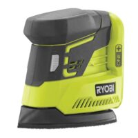 Vibrierender Schleifer für Heimwerker, RYOBI 18 V ONE+ Akku-DELTA-Vibrationschleifer R18PS-0, 1,8 mm Schwingkreisdurchmesser, Schleiftellergröße 100x140 mm, ohne Akku und Ladegerät