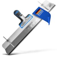 Stehrakel für Ausgleichsmasse mit Stielhalterung und Höhenverstellung, perfekt für die Präzisionsbearbeitung von Materialien.