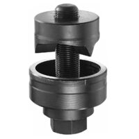 Blechlochstanzer, Metall-Sechskant-Lochschneider für Spüle, Stahlplatte, Edelstahl, Metall - hochwertiges Werkzeug mit gleichmäßiger Belastung und gratfreiem Loch