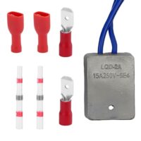 Sanftanlauf Modul 230V, Anlaufstrombegrenzer für Elektrowerkzeuge mit Insallationsset und Anlaufwiderstand