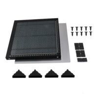 Laser Wabentisch mit Aluminiumplatte, ideal für Laserschneider und Laser Gravierer, professioneller und Hobby-Wabenarbeitstisch