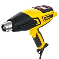 WAGNER Heißluftpistole FURNO 750 - Max.630°C, 2000 W, Ergonomischer Handgriff inkl. Abstrahl-, Reflektor-, Zentrier-, Breitstrahldüse, Farbschaber und LCD-Anzeige