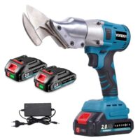 Elektro Metallschere Akku Schere für Bleche, PVC und Aluminium mit bürstenlosem Motor und stufenloser Variable Geschwindigkeit