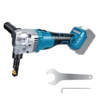 Akku Knabber kompatibel mit Makita 18V Akku, elektrische Metallknabber mit Zusatzgriff und Drehbarem Kopf zum Schneiden von Stahlplatten