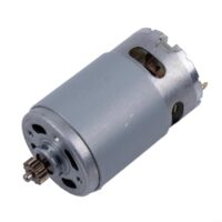 Ersatzmotor 14 Zähne DC Motor von babominimer für BS18 elektrische Akku-Bohrmaschine, Metallgetriebe, hochwertiger Ersatzteil mit optimalem Drehmoment und Geschwindigkeit