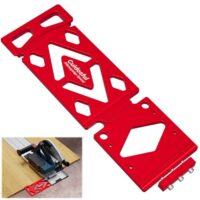 CNC-gereifter 90° Winkelanschlag für Bosch FSN-Schienen-System, präzise Schnitte für Holzarbeiten und DIY-Projekte