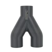 Effiziente Lösung für Anwendungen, 2-Wege Abzweig Rohr DN50, hochwertiges PETG-Material, vielseitiger Einsatzbereich in Industrieabsauganlagen und zentralen Staubsaugern.