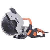 Elektrische Steinsäge, Betonsäge, Evolution R300DCT, 2400W, Steinschneidemaschine, Trennjäger, Diamantblatt, Trennscheibe