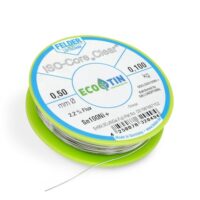 GALLUNOPTIMAL Lötzinn ISO-Core Lötdraht Clear Sn100Ni+ Sn99,3CuNiGe 0,5 mm auf 100 g Spule - Hochwertiger Draht für Elektronik