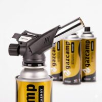 Gazcamp Lötbrenner 220 RS, Präzisions-Gasbrenner mit Piezo-Zündung, für MSF-1A Kartuschen