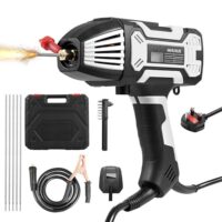 Handheld-Schweißgerät mit 6 Stromstärkenverstellung, IGBT Inverter ARC Tragbare Schweißmaschine für 2.4-3.2mm Elektroden