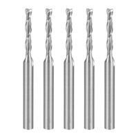 Hartmetall-Schaftfräser mit 2 Flöten, geeignet für verschiedene Materialien und Anwendungen