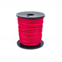 Robuste Maurerschnur 50 m in Rot, ideal für Bauarbeiten, Markierungen und Ausrichtung