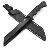 ODENWOLF W Machete, großes Buschmesser aus D2-Stahl für Outdoor-Aktivitäten und Gartenarbeit