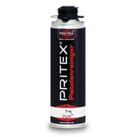 Pristolenz Pistolenreiniger 1x 500 ml zum Reinigen von Schaumpistolen & Entfernen von PU-Schaum-Verschmutzungen - Reiner für Montagepistolen, Dosenventile und Oberflächen