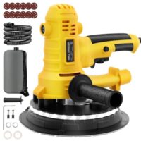 Trockenbauschleifer mit hoher Leistung, 800 W, variabler Sauggeschwindigkeit und LED-Licht