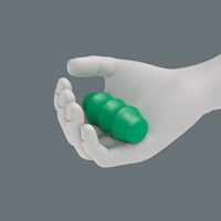 Vario-Handgriff 6mm i-6kt. mit ergonomischer Form und Sechseckiger Anti-Roll-Funktion für Schrauben von Heimwerker bis Profi