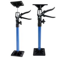 Zargenspanner, 2 Stück verstellbare Deckenstütze, Montagestütze für Türrahmen, Türzargen, Schränke, Teleskopstütze Einhandstütze, belastbar bis 30 kg