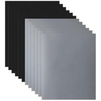 Professionelles Schleifpapier für verschiedene Anwendungen, 12 Blätter mit unterschiedlichen Körnungen, Nass- und Trockenschliffung geeignet für Auto Metall Holz Lack Wände Glas