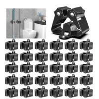 Gerätehalter Set für Garten, Wandhalterung für Besen und Gartengeräte, Stahl Werkzeughalter, zu Hause oder Garage