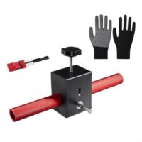 Automatische Kabeleinfädelmaschine für Wandverkabelung, Elektriker-Kabelziehgerät mit präziser Spannungsregelung und flexibler Anwendung für effizientes Einfädeln von Kabeln in Wände, kompatibel mit jeder Bohrmaschine und 3-6 mm Adern