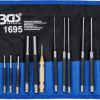 Ergonomischer Splintentreiber-Satz für professionelle Ergebnisse, 18-teiliger Satz mit Treibern in verschiedenen Längen und Größen, inklusive Körner