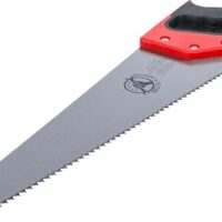 Handsäge, BGS Diy 50340, 400 mm lang, hochwertige Säge mit gehärteten Zähnen und weichem Griff