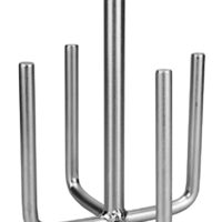 Bitumenrührer Ankerrührer mit 4 Haken und Rührkorb für M14-Verbindung, verzinkt, Durchmesser 140mm