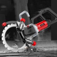 Betonringsäge mit bürstenlosem Motor, Nasswasserversorgung und Staubunterdrückung für Betonwandnutsäge, Schnitttiefe 27cm/10,6Zoll