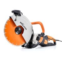 Evolution Power Tools R350DCT Betonsäge, Trennschleifer zum Schneiden von Beton, Stein, Ziegel und Dachziegel