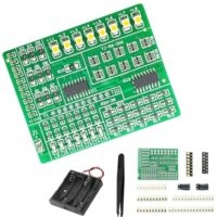 DIY-Elektronik-Kit für Leiterplattenbau, RGB-LED-Blinkcontroller mit 1805 SMD/SMT-Komponenten und Lötübungsplatine