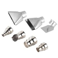 Heißluft-Gebläse-Reduzier-Düse-Kit, 7 Stücke, 35-40mm, Wärme-Pistole-Düsen-Kit für Heißluft-Löten-Reparatur-Werkzeug-Zubehör