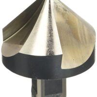 EUROBOOR SCE.50 HSS Werkzeug mit 3 Schneiden und Weldon-Verbindung, ideal für die Bearbeitung von Metallteilen.