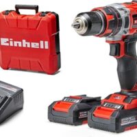 Einhell Akku-Schlagbohrschrauber TP-CD 18/50 Li-i BL Kit Power X-Change, 18 V, Brushless, 50 Nm, Schlagbohrfunktion, inkl. 2x 2,0 Ah Akkus + Ladegerät