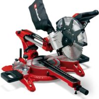 Einhell Zug-Kapp-Gehrungssäge TC-SM 2534/1 Dual, hochwertige Werkzeugmaschine für Heimwerker und Gewerbe