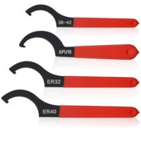 Verstellbare Schraubenschlüssel mit rutschfestem Griff, ideal für Graviermaschinen und Verlängerungsstangen