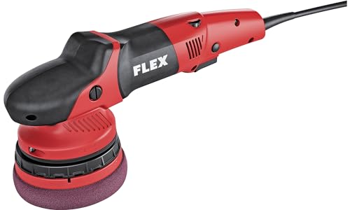 Flex Exzenterpolierer XCE 10-8 125 mit 8 mm Polierhub, für temperaturempfindliche Lacke, flacher Getriebekopf und max. Polierkörper 160 mm
