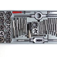 Professionelles Handgewindeschneider Set mit 40 Teilen, Gewindebohrer und Schneideisen für Heimwerker und Profis