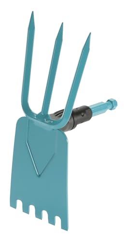 Gartentool, Gartenarbeit, Gardena Combisystem Hacke, Hochwertiger Stahl, Duroplast Beschichtung