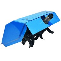 Hochwertige Gartenfräse GGF 620 mit blauen Komponenten und metallischem Messer für den Einsatz in Gartenarbeit, vielseitig und robust