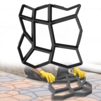 DIY Betonform Gehweg Form, Pflasterform und Terrassenform aus Kunststoff für eine einfache und professionelle Pflasterarbeit