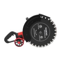 Elektrische Betonsäge für Pflastersteine und Granit mit 4000W Leistung, 410mm Sägeblatt und Wasserpumppe