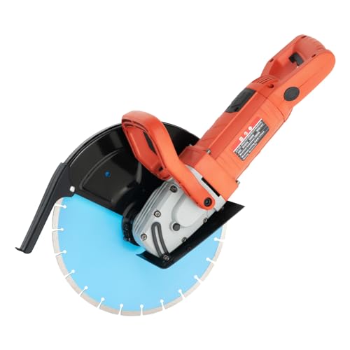 Betonschneidemaschine mit hoher Leistung, 3000W und 3800r/Min, für vertikales und horizontales Schneiden in Beton, Fliesen und Holz geeignet.