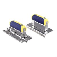 Kantenschneider aus Edelstahl für Betonbearbeitung, 2-teiliges Set mit benutzerfreundlichem Design, langanhaltend und rostbeständig.